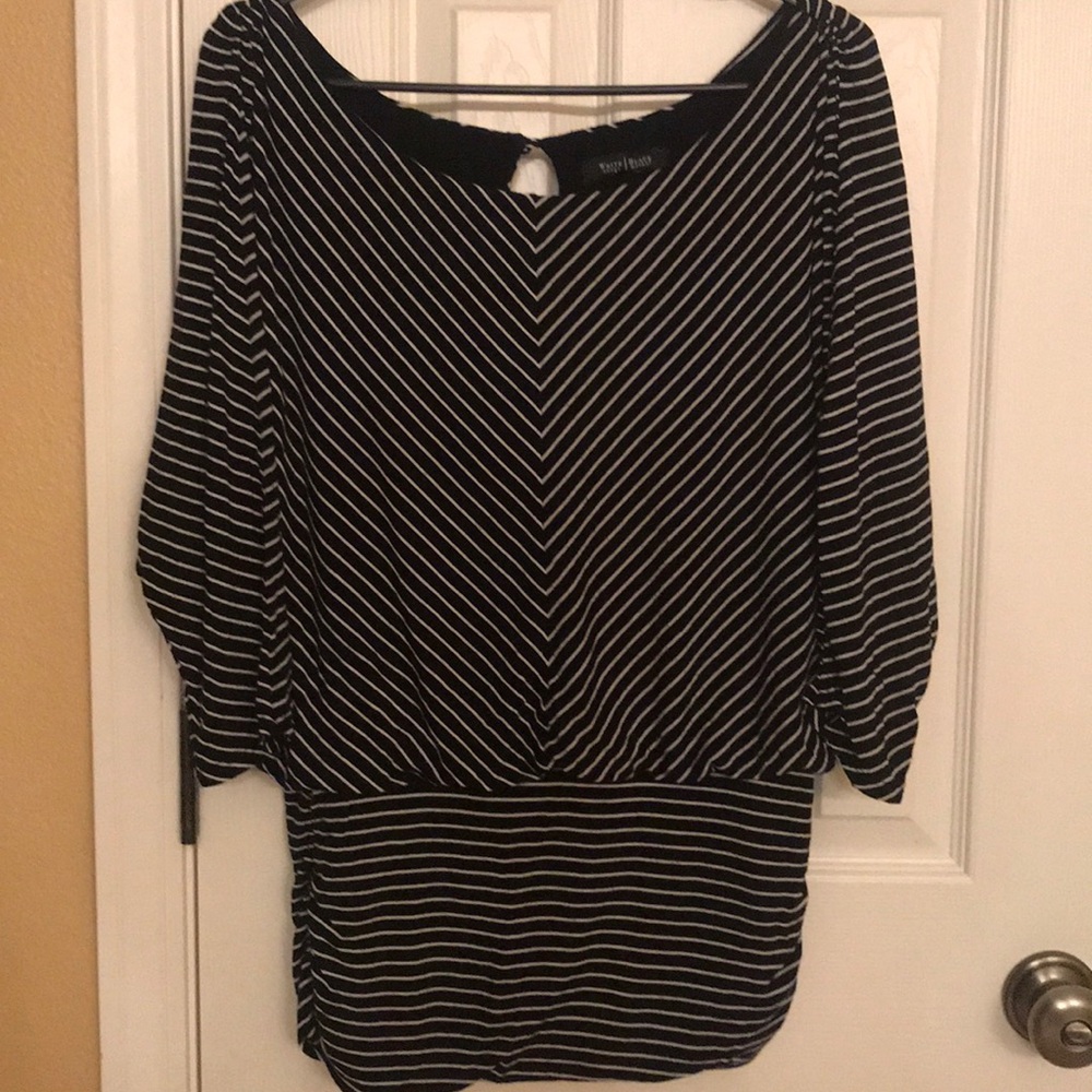 Black House White Market, 3/4” Sleeves, Size L